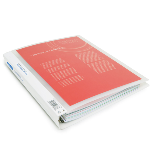 35mm 4-Ring Presentation Binder, A4 – Image 4