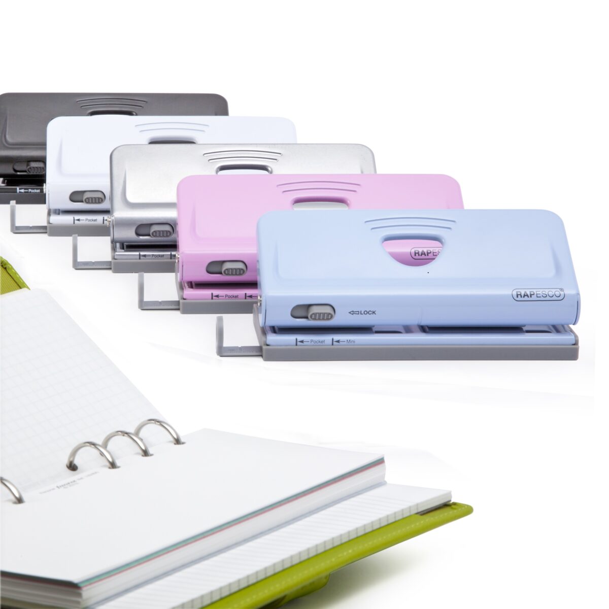 Adjustable 6-Hole Organiser/ Diary Punch - White – Image 5
