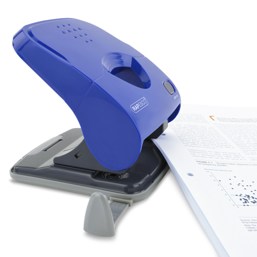 X5-40ps Less Effort 2-Hole Punch - Blue – Image 2