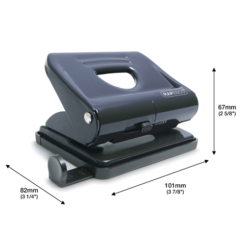 820 2-Hole Metal Punch - Black – Image 2