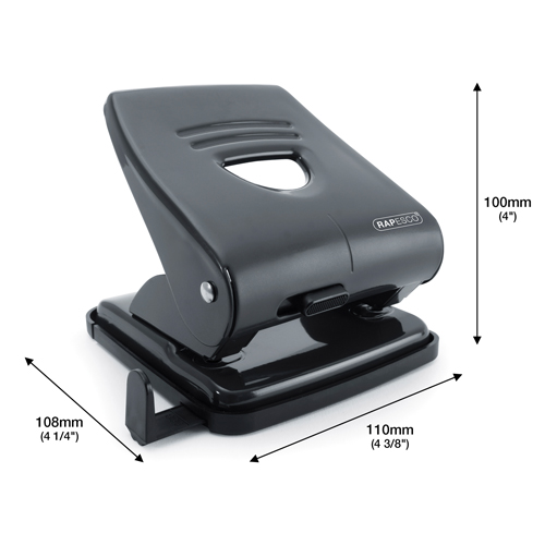 827 2-Hole Metal Punch - Black – Image 3