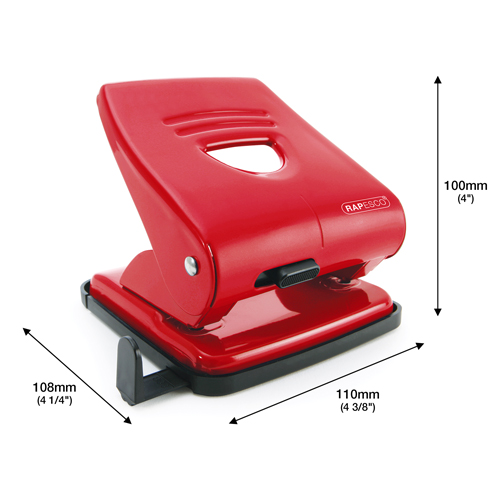 827 2-Hole Metal Punch - Red – Image 4
