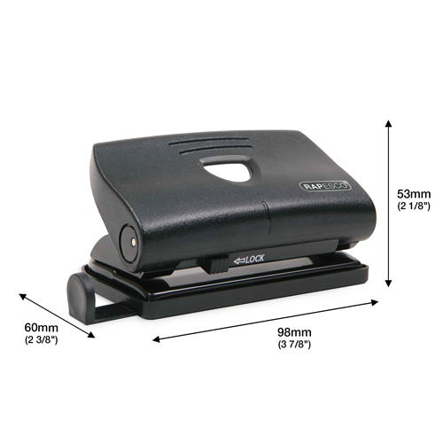 810-P 2-Hole Punch - Black – Image 2