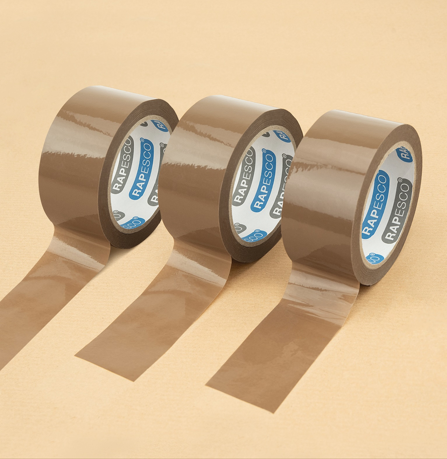 Strong Packaging Tapes 50mm x 60 m - 3 x Brown – Image 4