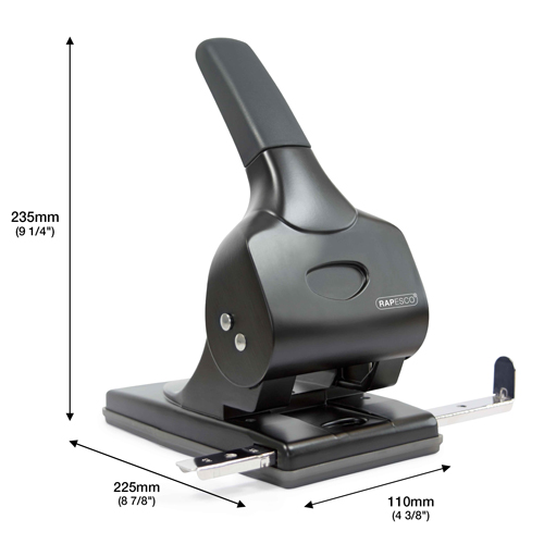 ALU 65 Metal 2-Hole Punch - Black – Image 5