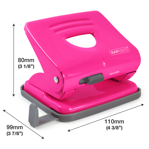 825 2-Hole Metal Punch - Hot Pink – Image 5