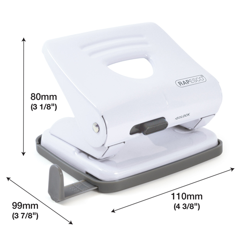825 2-Hole Metal Punch - White – Image 3