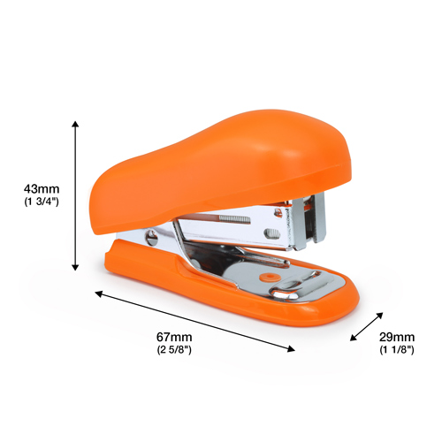 Bug Mini Stapler & 1000 26/6mm Staples - Orange – Image 5