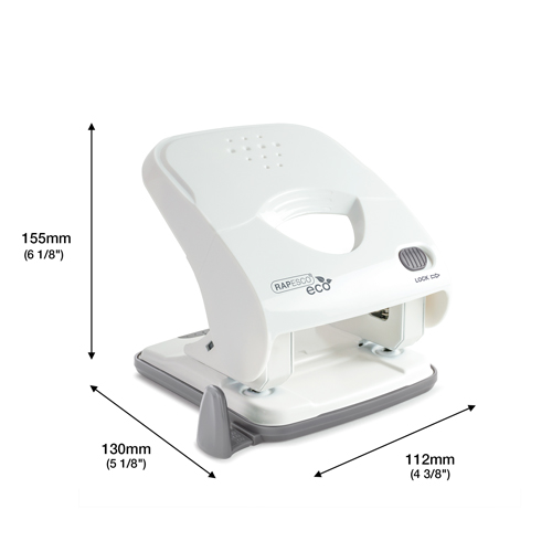 ECO X5-30ps Less Effort 2-Hole Punch - White – Image 4