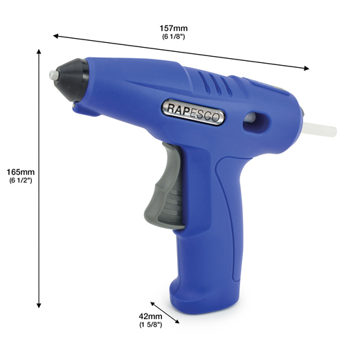 G4-7 USB Cordless Electric Hot Melt Glue Gun - Blue – Image 5