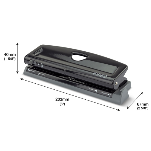 Adjustable 6-Hole Punch - Black – Image 6