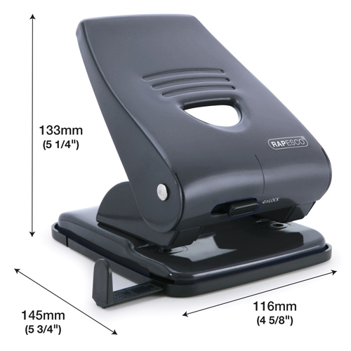 835 2-Hole Metal Punch - Black – Image 2